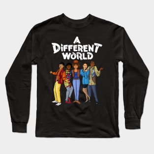 A different world white style Long Sleeve T-Shirt